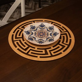 Labyrinth tálca, méz, 36×36 cm – TR790PYN1113