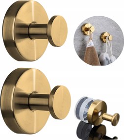 Fali törölközőtartó Szuper Erős Tapadókorongos Üveg Máz 2db