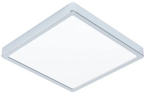 Ezüstszínű LED mennyezeti lámpa 28,5x28,5 cm FUEVA 5 – EGLO
