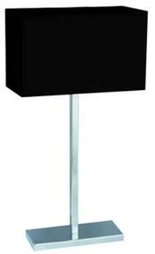 PREZENT 25044 - MADRID asztali lámpa 1xE27/60W fekete