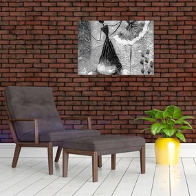 Kép - Afrikai festészet (70x50 cm)