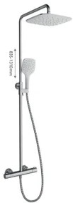 Ravak X070099 - TERMO termosztátos zuhanyszett, fényes króm