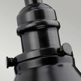 Elstead PV1-OB - Fali lámpa PROVENCE 1xE27/60W/230V fekete