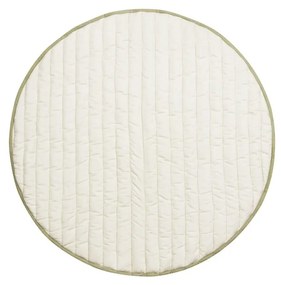 Zöld-krémszínű játszószőnyeg Bamboo Leaf – Lorena Canals