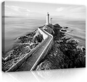 VĂĄszonkĂ©p 80x60 VilĂĄgĂtĂłtorony tenger sziklĂĄk tĂĄj Ă©pĂtĂ©szet nyugalom