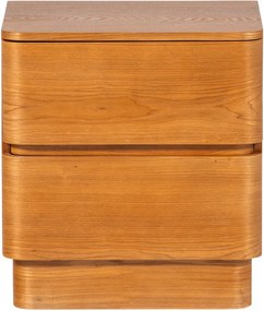 Natúr színű éjjeliszekrény Fejo – WOOOD