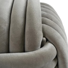 MAGMA szürke fonott puff