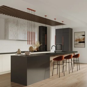 Sollux SL.1524 - Csillár zsinóron PASTELO 1xG9/8W/230V piros