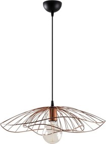 Tel 6501 réz fém függőlámpa, Ø50 cm