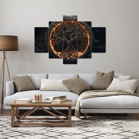 Kép – Életfa lávában I. (150x105 cm)
