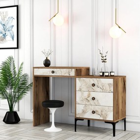 Lizbon 552 - Walnut, White