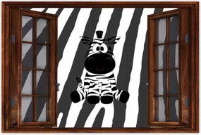 Poszterek 60x40 Zebra csíkos