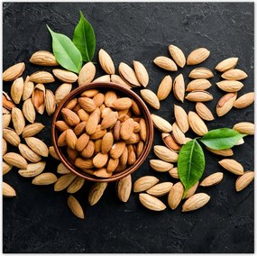Poszterek 100x100 Mandula egy tálban