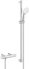 Zuhany csaptelep GROHE Grohtherm 800 Cosmopolitan zuhanyszettel együtt króm 34769001