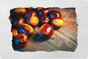 Poszterek 90x60 Dió a deszkán Bronz