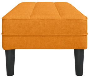 Pad Sötétsárga 113x57x39 cm Szövet