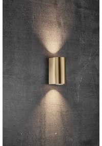 Nordlux - CANTO kültéri fali lámpa 2xGU10/28W/230V IP44 sárgaréz