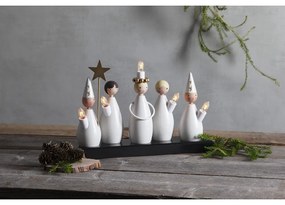 Fekete-fehér konnektorhoz csatlakoztatható fénydekoráció Luciakör – Star Trading