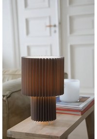 Szürke asztali lámpa textil búrával (magasság 32 cm) Catis – Markslöjd