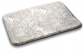 Fürdőszobaszőnyeg puha levelek monstery 75x45 cm