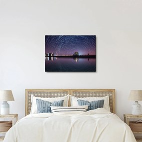 Egy éjszakai égbolt csillagokkal (70x50 cm)
