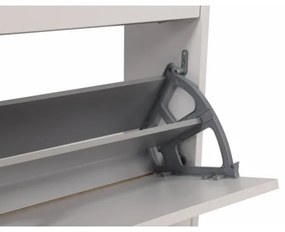 Cipősszekrény 84x51 cm fehér