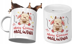 Malvina Bögre Persely Szett Gyerekeknek Nyomtatott Fotóval