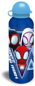 Pókember Blue Web alumínium kulacs ívókupakkal 500 ml