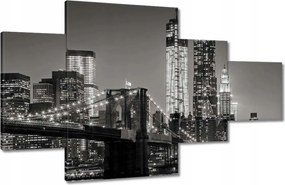 Festmények 130x80 New York Manhattan híd