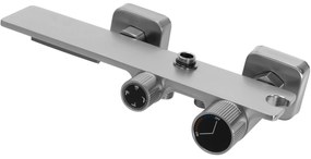 Zuhanyszett REA HELIX  Nickel Brush INOX