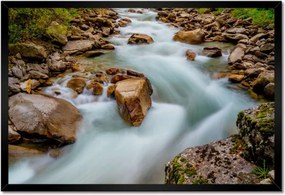 Poszterek keretben 60x40 Hegyi patak