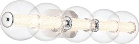 Quintiesse Atomo QN-ATOMO-5W-PC Fali lámpa 1x25W/LED 3000K 2511lm IP44