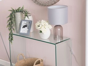 Modern Üveg Konzolasztal 90 x 30 x 75 cm KENDALL Beliani