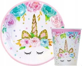 Unikornis Bögre Tányér Szett Unikornis