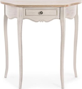 Krémszínű konzolasztal 35x80 cm Clarisse – Bizzotto