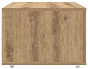 Fiókos szekrény Artisan tölgy Forgácslap, Laminált Közepes