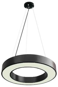 LED dimmelhető csillár zsinóron LED/45W/230V 3000-6500K fekete + távirányítás