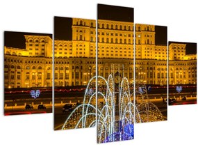 Kép - A Parlament palotája, Bukarest, Románia (150x105 cm)