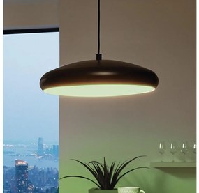Eglo 33328 - LED RGBW Dimmelhető csillár zsinóron RIODEVA-C LED/27W/230V fekete