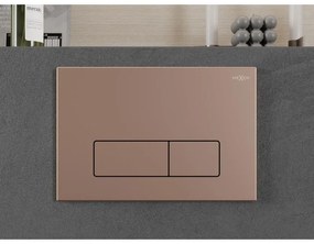 Mexen, Mexen Fenix ​​​​13 nyomógomb spłukujący Slim, rózsaszín arany - 601305