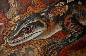 Poszter 86,4x56,8cm Gyíkszem