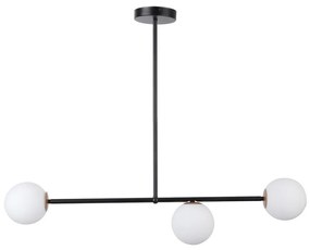 Csillár rúdon GAMA 3xG9/12W/230V fekete