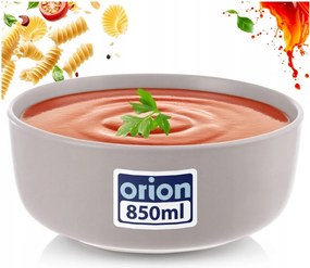 Kerámia leveses tál pörkölt müzli snack Szürke 830 ml