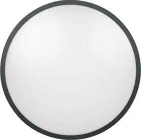 Brilagi - ZENNA LED fürdőszobai mennyezeti lámpa 24W/230V 34,5x34,5 cm IP44 antracit