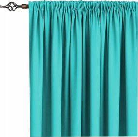 Panama Matt Szalagfüggöny 145x250 türkizkék