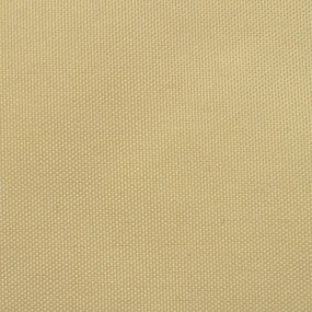 90x600 cm bézs Oxfrod szövetű erkély ablak sötétítő