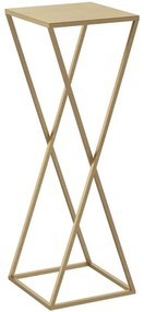 Virágállvány 70x24 cm arany