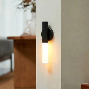 Fekete USB-s LED fali lámpa Baton – Gingko