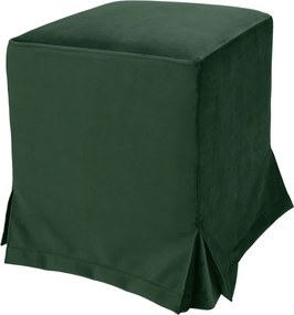 Cube H puff huzattal - H56 szövet - zöld R