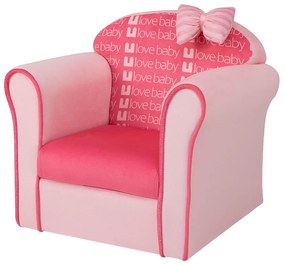 Gyerekfotel, rózsaszín